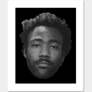 Childish Gambino Face #1 Posters and Art